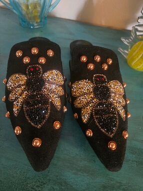 Women's Decorated Mules